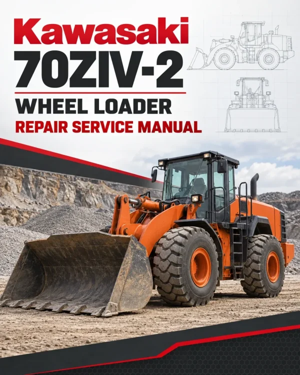 Kawasaki 70ZIV-2 Wheel Loader Repair Service Manual