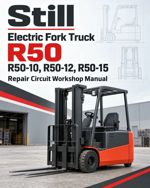 Still Electric Fork Truck R50: R50-10, R50-12, R50-15 Repair Circuit Workshop Manual Still Electric Fork Truck R50: R50-10, R50-12, R50-15 Repair Circuit Workshop Manual