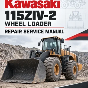 Kawasaki 115ZIV-2 Wheel Loader Repair Service Manual Kawasaki 115ZIV-2 Wheel Loader Repair Service Manual