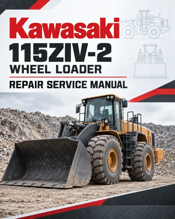Kawasaki 115ZIV-2 Wheel Loader Repair Service Manual Kawasaki 115ZIV-2 Wheel Loader Repair Service Manual