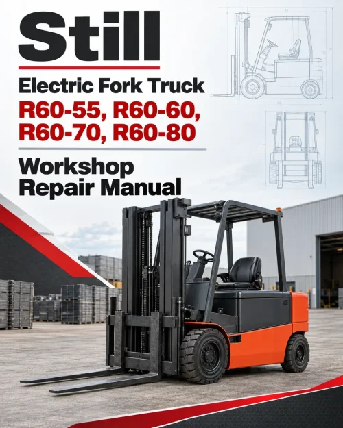 Still Electric Fork Truck R60-55, R60-60, R60-70, R60-80 Workshop Repair Manual