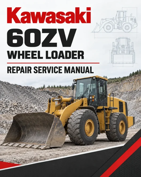 Kawasaki 60ZV Wheel Loader Repair Service Manual