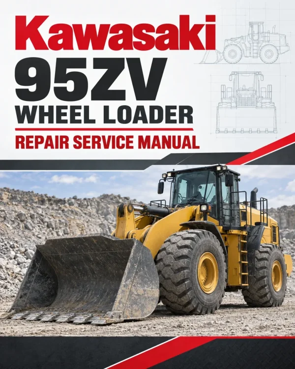 Kawasaki 95ZV Wheel Loader Repair Service Manual Kawasaki 95ZV Wheel Loader Repair Service Manual