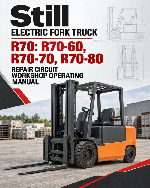 Still Electric Fork Truck R70: R70-60, R70-70, R70-80 Repair Circuit Workshop Operating Manual