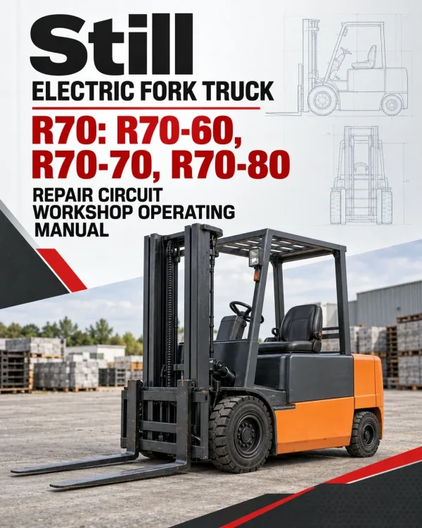 Still Electric Fork Truck R70: R70-60, R70-70, R70-80 Repair Circuit Workshop Operating Manual Still Electric Fork Truck R70: R70-60, R70-70, R70-80 Repair Circuit Workshop Operating Manual