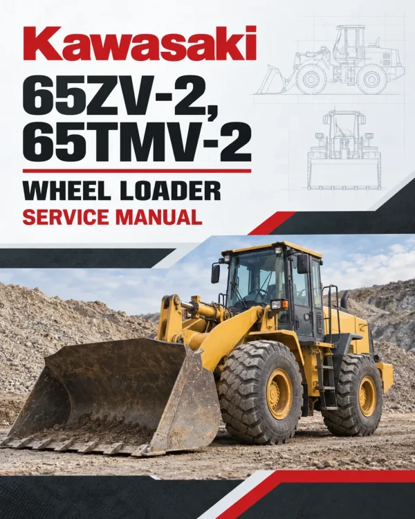 Kawasaki 65ZV-2, 65TMV-2 Wheel Loader Service Manual Kawasaki 65ZV-2, 65TMV-2 Wheel Loader Service Manual