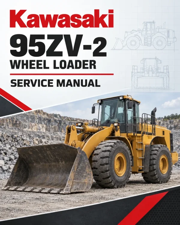 Kawasaki 95ZV-2 Wheel Loader Service Manual