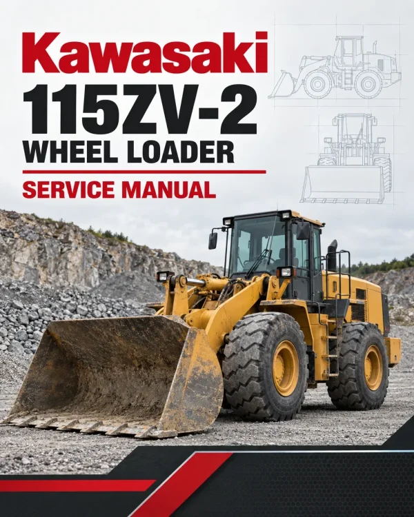 Kawasaki 115ZV-2 Wheel Loader Service Manual