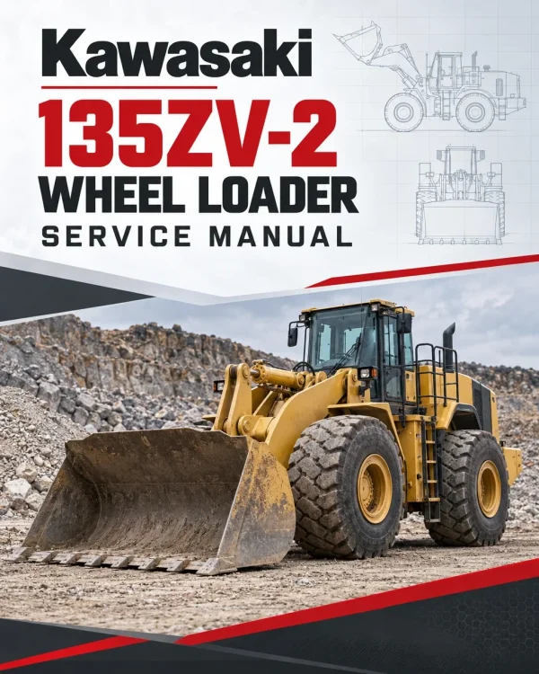Kawasaki 135ZV-2 Wheel Loader Service Manual