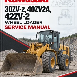 Kawasaki 30ZV-2, 40ZV2A, 42ZV-2 Wheel Loader Service Manual Kawasaki 30ZV-2, 40ZV2A, 42ZV-2 Wheel Loader Service Manual