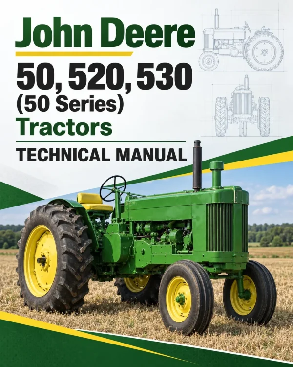 John Deere 50, 520, 530 (50 Series) Tractors Technical Manual John Deere 50, 520, 530 (50 Series) Tractors Technical Manual
