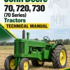 John Deere 70, 720, 730 (70 Series) Tractors Technical Manual John Deere 70, 720, 730 (70 Series) Tractors Technical Manual