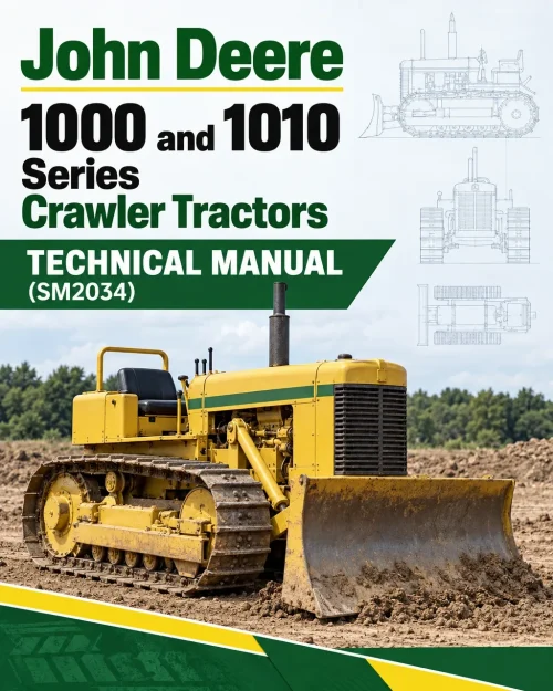 John Deere 1000 and 1010 Series Crawler Tractors Technical Manual (SM2034) John Deere 1000 and 1010 Series Crawler Tractors Technical Manual (SM2034)