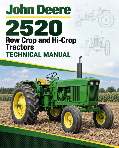 John Deere 2520 Row Crop and Hi-Crop Tractors Technical Manual John Deere 2520 Row Crop and Hi-Crop Tractors Technical Manual