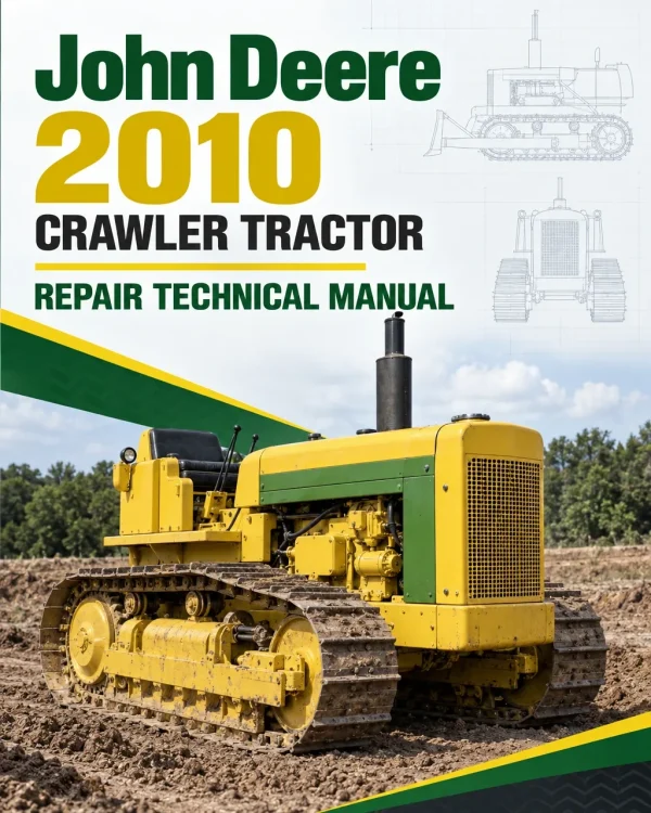 John Deere 2010 Crawler Tractor Repair Technical Manual