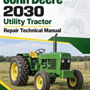 John Deere 2030 Utility Tractor Repair Technical Manual John Deere 2030 Utility Tractor Repair Technical Manual