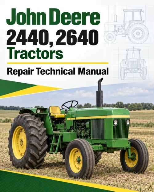 John Deere 2440, 2640 Tractors Repair Technical Manual John Deere 2440, 2640 Tractors Repair Technical Manual