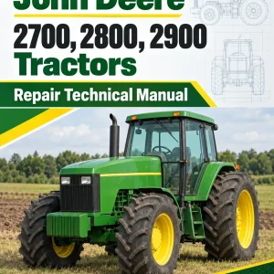 John Deere 2700, 2800, 2900 Tractors Repair Technical Manual John Deere 2700, 2800, 2900 Tractors Repair Technical Manual