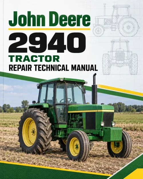 John Deere 2940 Tractor Repair Technical Manual John Deere 2940 Tractor Repair Technical Manual