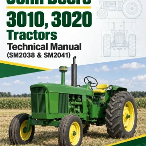 John Deere 3010, 3020 Tractors Technical Manual (SM2038 & SM2041) John Deere 3010, 3020 Tractors Technical Manual (SM2038 & SM2041)