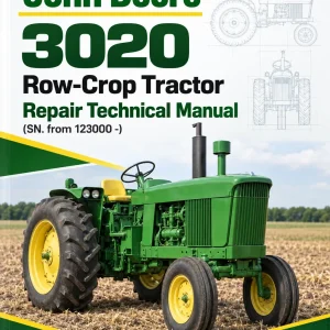 John Deere 3020 Row-Crop Tractor Repair Technical Manual (SN. from 123000 -) John Deere 3020 Row-Crop Tractor Repair Technical Manual (SN. from 123000 -)
