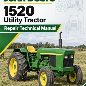John Deere 1520 Utility Tractor Repair Technical Manual