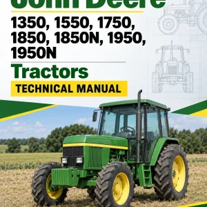 John Deere 1350, 1550, 1750, 1850, 1850N, 1950, 1950N Tractors Technical Manual John Deere 1350, 1550, 1750, 1850, 1850N, 1950, 1950N Tractors Technical Manual