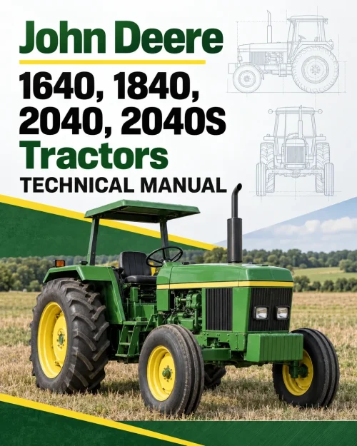 John Deere 1640, 1840, 2040, 2040S Tractors Technical Manual John Deere 1640, 1840, 2040, 2040S Tractors Technical Manual