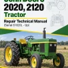 John Deere 2020, 2120 Tractor Repair Technical Manual (Serial 61020L - Up)