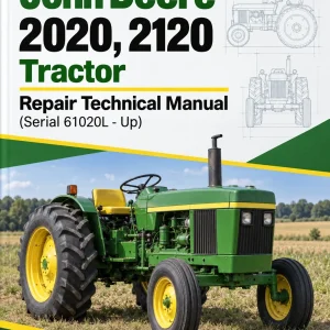 John Deere 2020, 2120 Tractor Repair Technical Manual (Serial 61020L - Up)