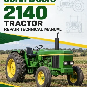 John Deere 2140 Tractor Repair Technical Manual John Deere 2140 Tractor Repair Technical Manual