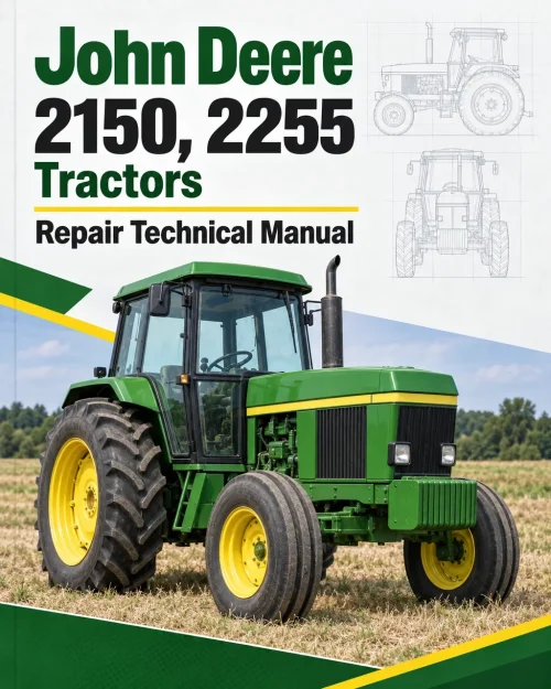 John Deere 2150, 2255 Tractors Repair Technical Manual