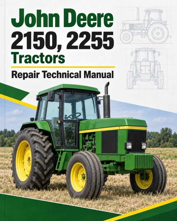 John Deere 2150, 2255 Tractors Repair Technical Manual John Deere 2150, 2255 Tractors Repair Technical Manual