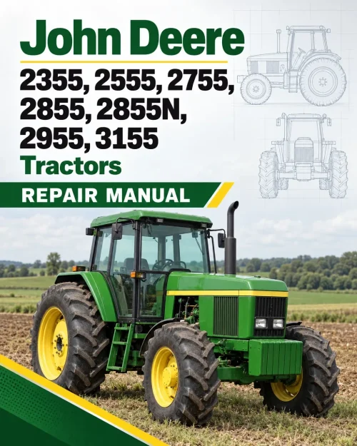 John Deere 2355, 2555, 2755, 2855, 2855N, 2955, 3155 Tractors Repair Manual John Deere 2355, 2555, 2755, 2855, 2855N, 2955, 3155 Tractors Repair Manual
