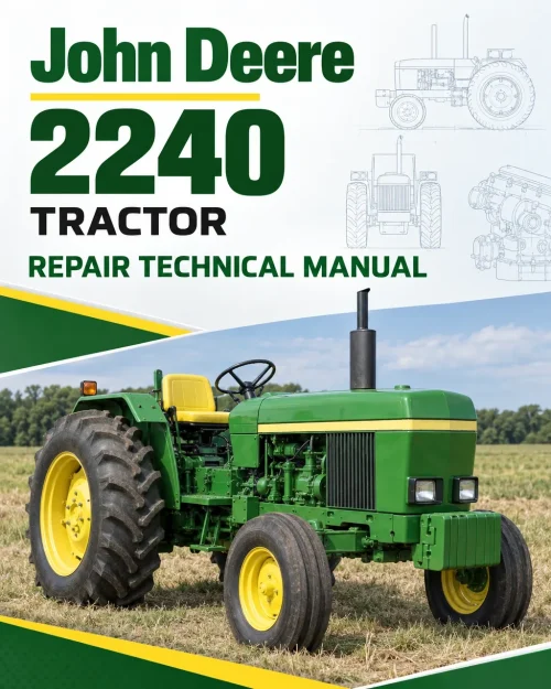 John Deere 2240 Tractor Repair Technical Manual John Deere 2240 Tractor Repair Technical Manual