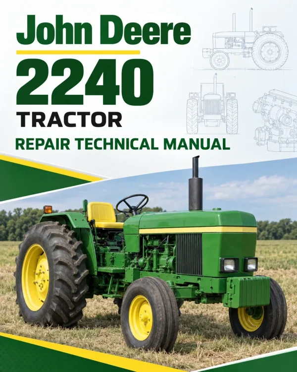 John Deere 2240 Tractor Repair Technical Manual John Deere 2240 Tractor Repair Technical Manual