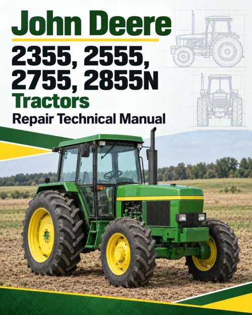 John Deere 2355, 2555, 2755, 2855N Tractors Repair Technical Manual John Deere 2355, 2555, 2755, 2855N Tractors Repair Technical Manual