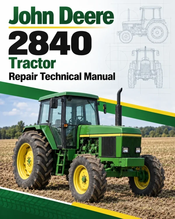 John Deere 2840 Tractor Repair Technical Manual