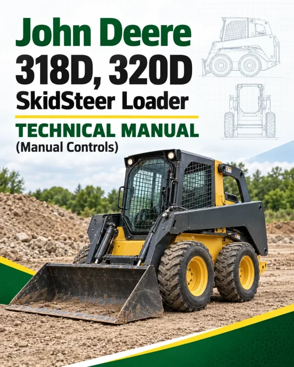 John Deere 318D, 320D SkidSteer Loader Technical Manual (Manual Controls)