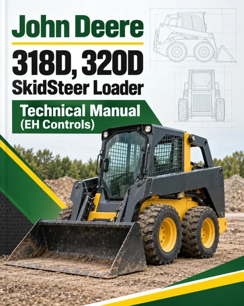 John Deere 318D, 320D SkidSteer Loader Technical Manual (EH Controls) John Deere 318D, 320D SkidSteer Loader Technical Manual (EH Controls)