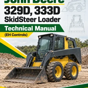 John Deere 329D, 333D SkidSteer Loader Technical Manual (EH Controls) John Deere 329D, 333D SkidSteer Loader Technical Manual (EH Controls)