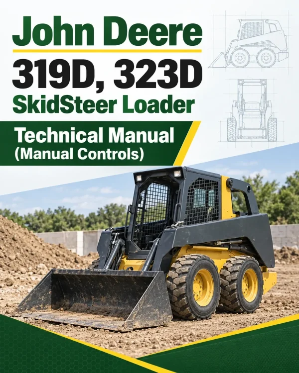 John Deere 319D, 323D SkidSteer Loader Technical Manual (Manual Controls)