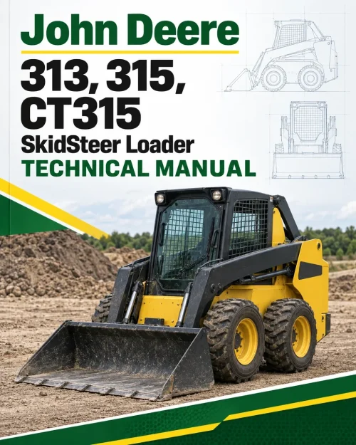 John Deere 313, 315, CT315 SkidSteer Loader Technical Manual John Deere 313, 315, CT315 SkidSteer Loader Technical Manual