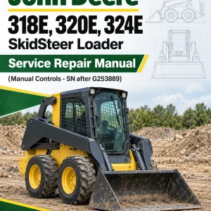 John Deere 318E, 320E, 324E SkidSteer Loader Manual (Manual Controls - SN after G253889) John Deere 318E, 320E, 324E SkidSteer Loader Manual (Manual Controls - SN after G253889)