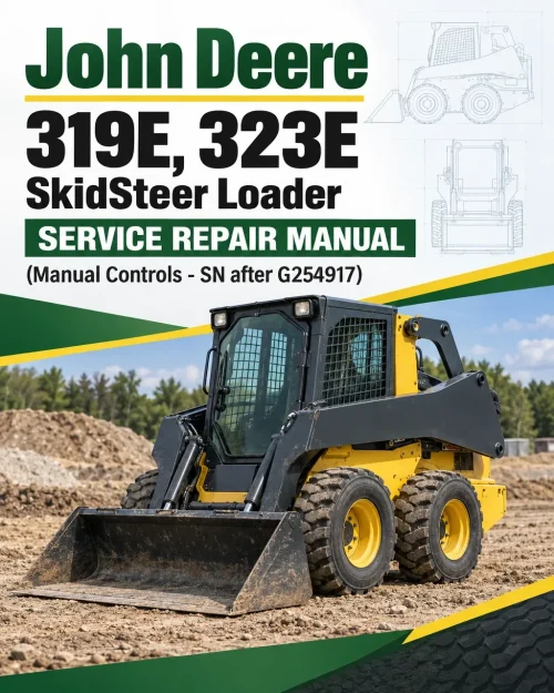 John Deere 319E, 323E SkidSteer Loader Manual (Manual Controls - SN after G254917) John Deere 319E, 323E SkidSteer Loader Manual (Manual Controls - SN after G254917)