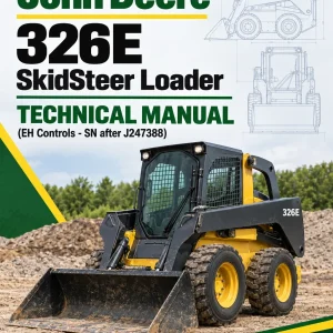 John Deere 326E SkidSteer Loader Technical Manual (EH Controls - SN after J247388) John Deere 326E SkidSteer Loader Technical Manual (EH Controls - SN after J247388)