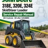 John Deere 318E, 320E, 324E SkidSteer Loader Manual (EH Controls - SN after G253889)