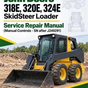 John Deere 318E, 320E, 324E SkidSteer Loader Manual (Manual Controls - SN after J249291) John Deere 318E, 320E, 324E SkidSteer Loader Manual (Manual Controls - SN after J249291)