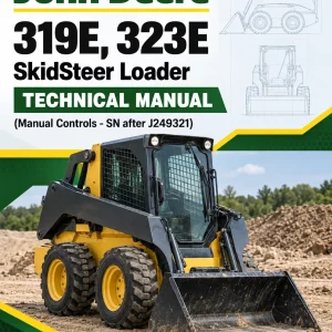 John Deere 319E, 323E SkidSteer Loader Technical Manual (Manual Controls - SN after J249321)