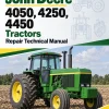 John Deere 4050, 4250, 4450 Tractors Repair Technical Manual John Deere 4050, 4250, 4450 Tractors Repair Technical Manual